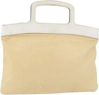 Miu Miu Pre-owned Handbags, female, Beige, Size: ONE SIZE Pre-owned Hand Bag