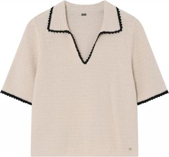 Gustav Truien - Dames - Polos - Beige - S - Tops