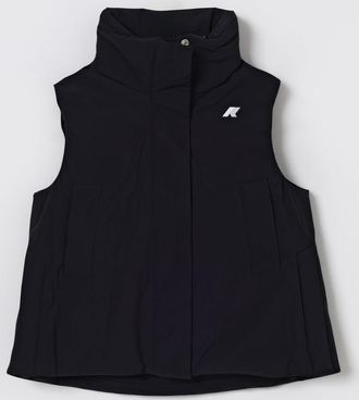 K-Way Gilet K-Way in nylon con logo