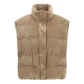 Brunello Cucinelli Vests - Heren - Jassen - Bruin - Maat: 2XS