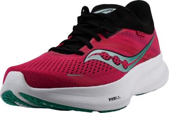 Saucony Running Shoes for Adults Ride 16 Red Unisex, Running Women, Unisex Adult, 5 UK
