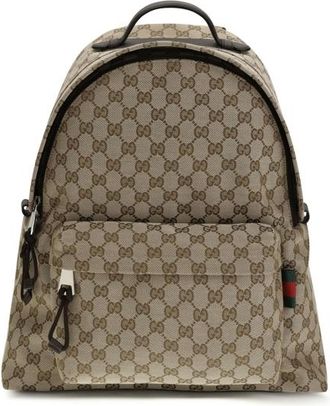Gucci Gg Fabric Backpack