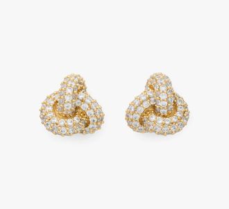 Kate Spade New York Double Knot Pave Studs
