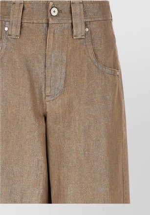 Brunello Cucinelli denim wide-leg jeans