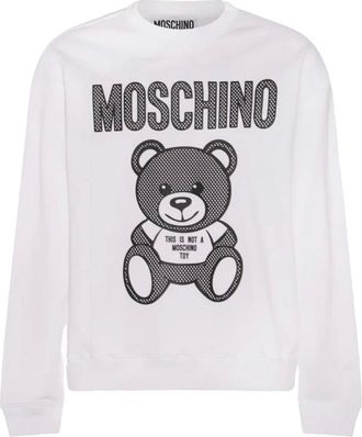 Moschino Uomo, Felpe, Bianco, L, new