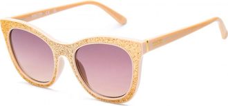Kenneth Cole Womens RN00016 56 5345F Sunglasses - Brown - One Size