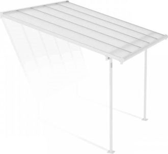 Palram Patio Cover Sierra 3 x 3.05 Clear - L314 x W299 x H305 cm - White