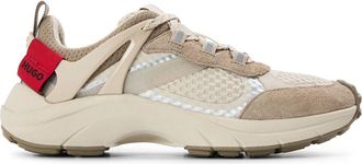 HUGO BOSS Hugo Womens Sdmew 10266827 01 Low Top Trainers in Medium Beige - Size UK 5