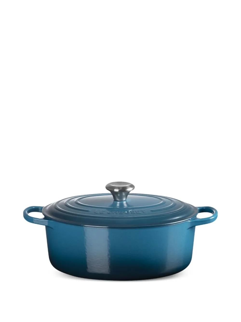 Repose-cuillère Le Creuset Bleu Ombre - Grès, 25 Cm, Occasion