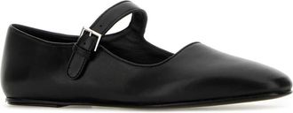 The Row Ava Ballerina Flat - Black
