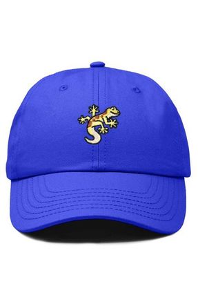 Dalix Gecko Embroidered Casual Cap in Royal Blue at Nordstrom