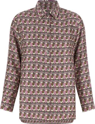 Max Mara Multicolor Silk Womens Blouse