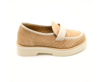 Casta Womens Varina Platform Loafer In Brandy