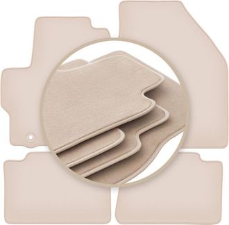 OEM Alfombrillas Premium Beige Para: Toyota Yaris Iv Hatchback 2020