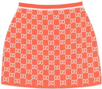 Gucci Patterned Mini Skirt