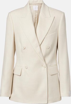 Eleventy Wool, silk, and linen-blend blazer