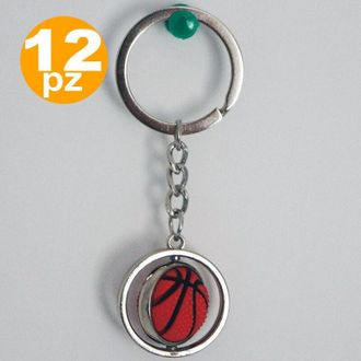 Trade Shop Trade Shop - Set Bomboniera Bomboniere Pallone Palla Da Basket In 3d Portachiavi Porta Chiave