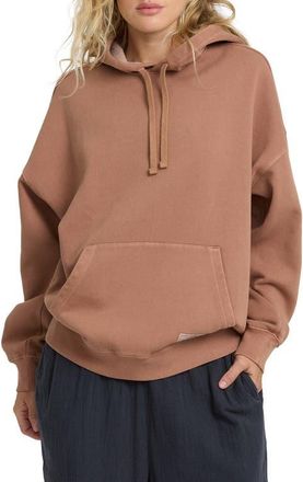 Billabong All Stacked Hoodie in Sugar Almond at Nordstrom, Size X-Large