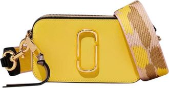 Marc Jacobs Yellow Snapshot Mini Crossbody Bag