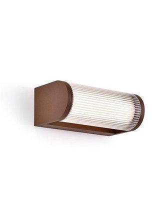 Mantra Mantra Aplique Led De Pared Exterior Corten Gant, Ip65 12w 3000k