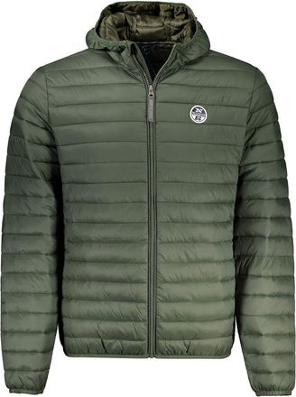 North Sails Green Polyamide Men Mens Jacket