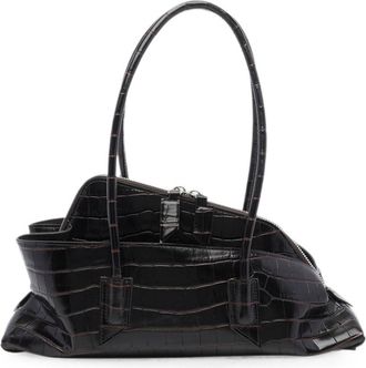 The Attico Borsa a tracolla piccola in pelle Attico La Passeggiata