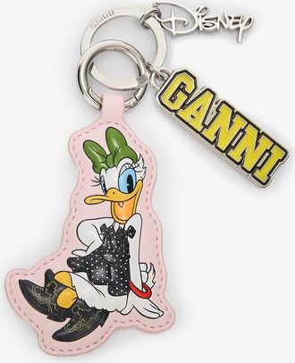 Ganni x Disney Daisy Duck Pink Keyring Size One