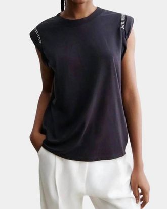 Rachel Comey Miles Tee In Black