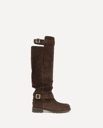 Jimmy Choo London Knee-high biker Boots Female 38