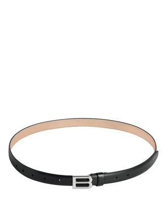 Balenciaga Bolero B smooth leather belt