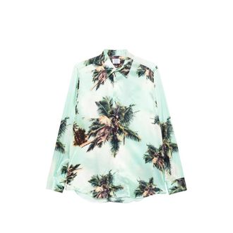 Mazzarelli Palm-print Shirt