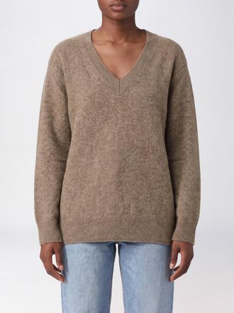 Parosh V-Neck Wool and Yak Blend Jumper P. A.R. O.S. H. with Dropped Shoulders