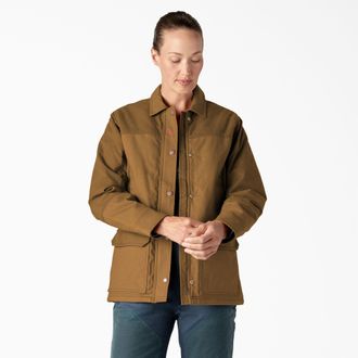 Dickies Womens Waxed Canvas Chore Coat