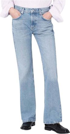 Citizens Of Humanity Jeans, Dames, Blauw, W28, Denim, Reguliere jeans voor stijlvolle outfits