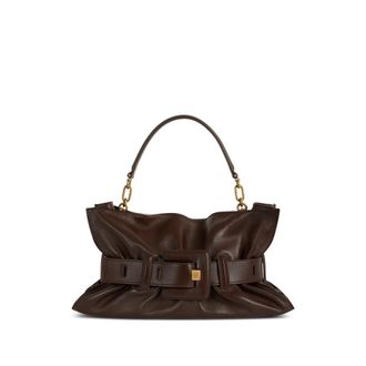 Balmain Anthem Medium Bag In Smooth Leather