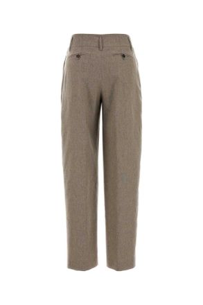 Pantaloni Torino Virgin Wool and Cashmere Trousers - Beige
