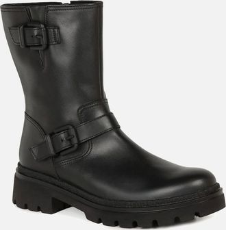 Gabor Womens Dino Womens Biker Boots - Black - Size: 4.5
