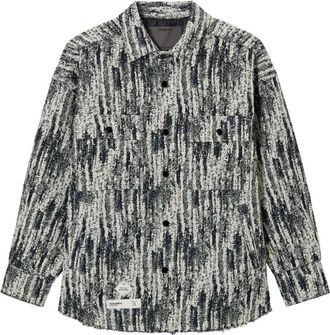 Musium Div. Shirtjack met franje - Wit