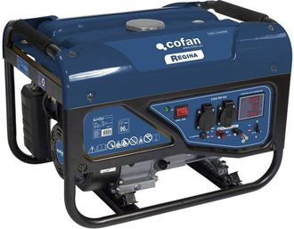 cofan Generador 3,0 Kw Con Avr Y Pantalla Digital