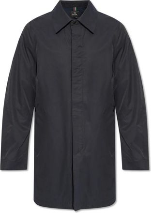 Paul Smith Cotton Jas - Heren - Mantel - Blauw - M - Katoen - Jassen