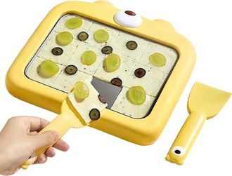 OEM Yogurtera - M&aacute;quina Para Postres - Prepara Tus Propios Postres - No El&eacute;ctrica - 25 Cm - Plateada