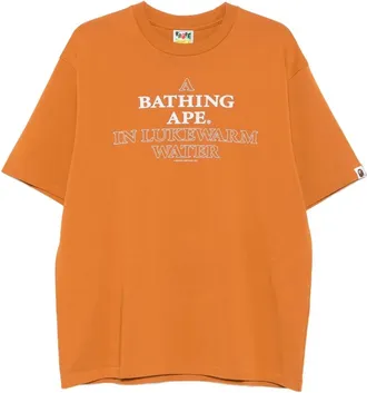 A Bathing Ape A Bathing Ape, Uomo, Top, Marrone, M, new