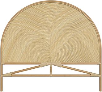 Rendez-Vous D&eacute;co Cabecero De Rat&aacute;n Natural 140 Cm - Beigia