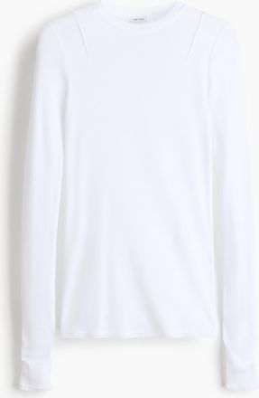 H&M Shirt aus Pima-Baumwolle - White