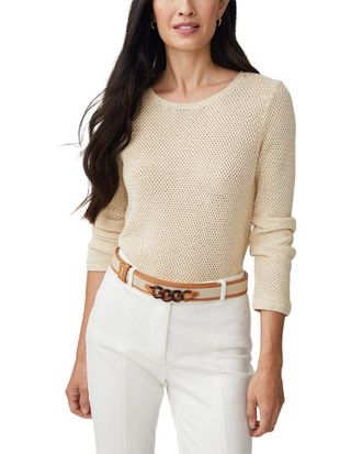 J.McLaughlin J.Mclaughlin Donna Linen-Blend Sweater