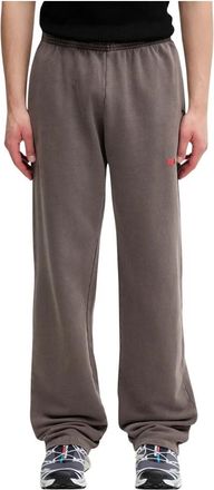 Martine Rose Trainingsbroeken - Heren - Sweatpants - Bruin - L - Katoen - Broeken