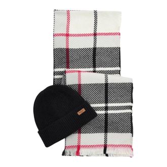 Barbour Winter Scarves, female, Multicolor, Size: ONE SIZE Coordinated Set: Pendle Beanie & Blair Scarf