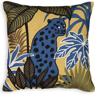 La Redoute Interieurs Geborduurde kussenhoes, 45x45 cm, Malacca