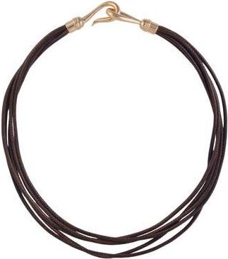Shelli Segal Suede Layered Necklace in Brown at Nordstrom Rack