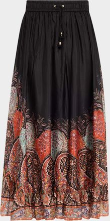 Zimmermann Rhiannon Ruffle Maxi Skirt